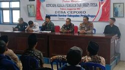 Muspika Sumber Hadiri Musdes Desa Cepoko, Perencanaan Pembangunan dan Monitoring PBB Jadi Sorotan