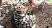 Pembangunan Empat Jembatan Kodim 1002/HST Masuki Tahap Pemasangan Struktur