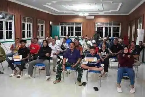 Meriah, Kodim 1008/Tabalong Gelar Nobar Piala Dunia 2026 Bersama Masyarakat