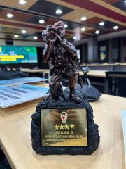 Dandim 0820/Probolinggo Raih Juara I Pembina Media Online pada Lomba Karya Jurnalistik TMMD ke-128 Tahun 2026