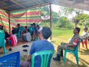 Penuh Keakraban, Babinsa Kodim 1505/Tidore Nobar Piala Dunia Bersama Warga Binaan