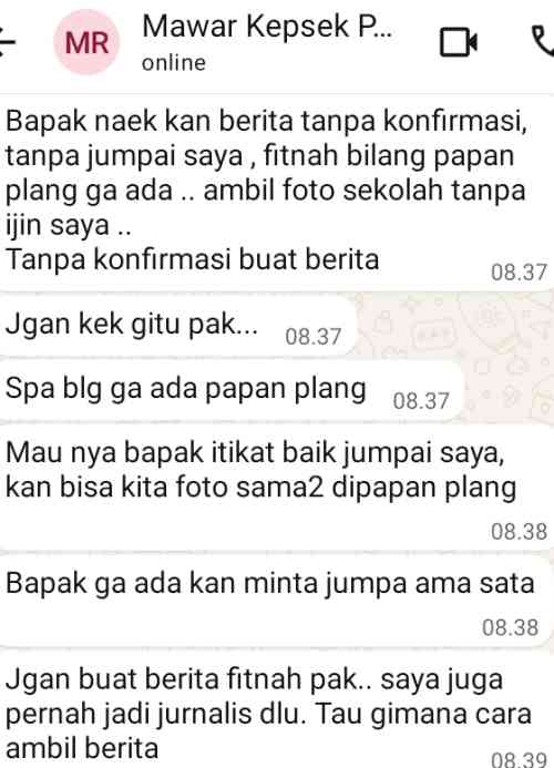 Polemik Pemberitaan Revitalisasi TK Negeri Birem Rayeuk Berlanjut, Kepsek Sampaikan Keberatan atas Isi Berita