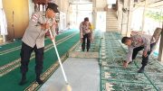 HUT Bhayangkara ke-80, Personel Polsek Rantau Selamat Bersama Warga Gelar Bakti Religi di Aceh Timur