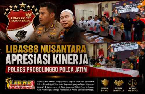 Ungkap Kasus Pembunuhan di Kraksaan, Polres Probolinggo Tuai Apresiasi dari LIBAS88 Nusantara Ungkap Kasus Pembunuhan di Kraksaan, Polres Probolinggo Tuai Apresiasi dari LIBAS88 Nusantara