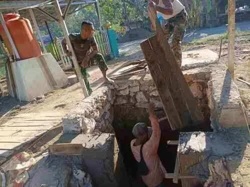 Kodim 1002/HST Kebut Pembangunan Empat Jembatan, Warga Sambut Positif