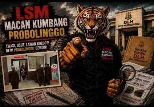 Babak Baru Kasus Dugaan Korupsi Lampu Hias Probolinggo, Sekda Proses ASN Tersangka, MACAN KUMBANG Desak Pengembangan Perkara