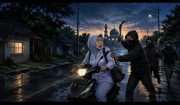 Aksi Begal di Tegalsiwalan Viral di Medsos, Bidan Desa Kehilangan Motor dan Barang Berharga