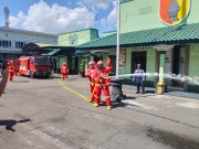 Sinergi Kodim 0808/Blitar Dan Damkar Kota Blitar Gelar Pelatihan Pengoperasian Truk Serta Mitigasi Kebakaran