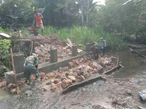 Kodim 1008/Tabalong Optimalkan Pembangunan Jembatan Garuda, Target Rampung Tepat Waktu Kodim 1008/Tabalong Optimalkan Pembangunan Jembatan Garuda, Target Rampung Tepat Waktu