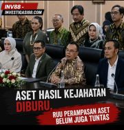 Aset Hasil Kejahatan Diburu, RUU Perampasan Aset Belum Juga Tuntas