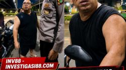 Viral! Nekat Lawan Arus hingga Terjatuh, Pemotor Diduga Pukul Polisi yang Menegur