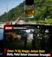 Emas 74 Kg hingga Jutaan Dolar Disita, Polisi Belum Umumkan Tersangka