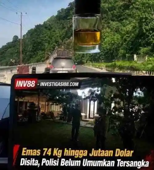 Emas 74 Kg hingga Jutaan Dolar Disita, Polisi Belum Umumkan Tersangka