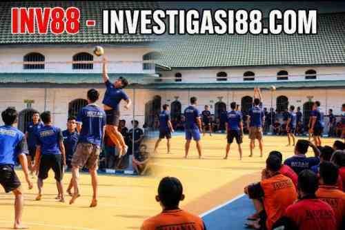 Perkuat Kebugaran dan Sportivitas, Rutan Kraksaan Gelar Turnamen Voli Antar Blok Warga Binaan