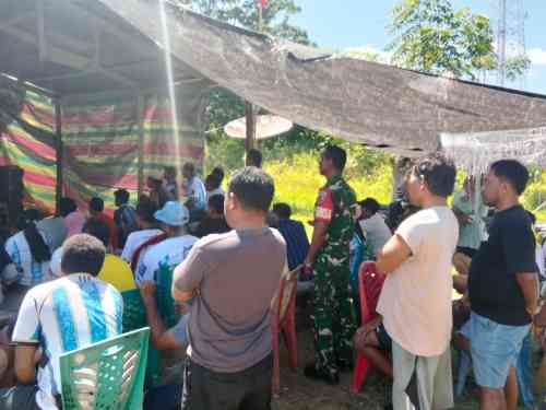 Sepak Bola Menyatukan Kebersamaan, Kodim 1505/Tidore Nobar Piala Dunia Bersama Warga