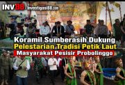 Koramil Sumberasih Dukung Pelestarian Tradisi Petik Laut Masyarakat Pesisir Probolinggo