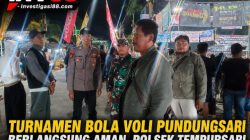 Turnamen Bola Voli Pundungsari Berlangsung Aman, Polsek Tempursari Perketat Pengamanan dan Patroli