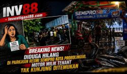 Breaking news! Diduga Hilang di Parkiran Resmi Semipro Kota Probolinggo, Motor Milik Tenant Tak Kunjung Ditemukan