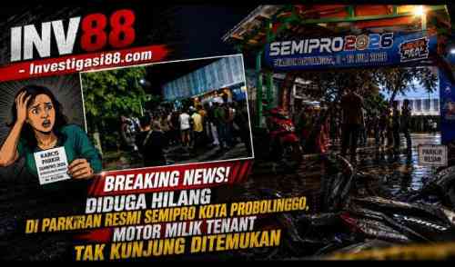 Breaking news! Diduga Hilang di Parkiran Resmi Semipro Kota Probolinggo, Motor Milik Tenant Tak Kunjung Ditemukan