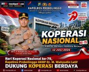 Hari Koperasi Nasional ke-79, Kapolres Probolinggo AKBP Dr. M. Wahyudin Latif Dukung Koperasi Berdaya