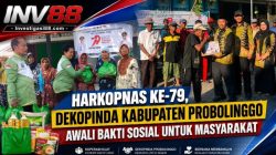 Harkopnas Ke-79, Dekopinda Kabupaten Probolinggo Awali Bakti Sosial untuk Masyarakat