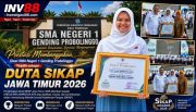 Prestasi Membanggakan, Siswi SMA Negeri 1 Gending Probolinggo Terpilih sebagai Duta SIKAP Jawa Timur