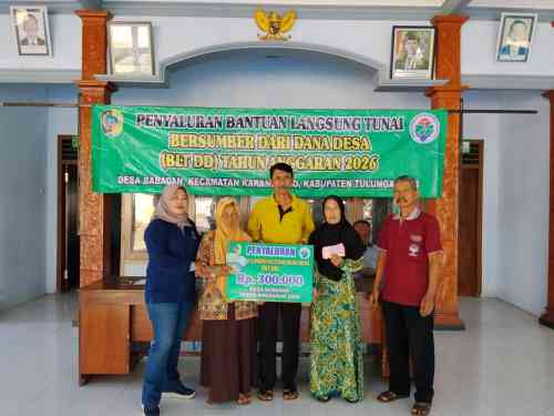 8 KPM Desa Babatan Terima BLT-DD 2026, Pemdes Salurkan Bantuan Rp300 Ribu per Keluarga