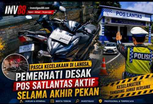 Pasca Kecelakaan di Langsa, Pemerhati Desak Pos Satlantas Aktif Selama Akhir Pekan