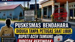 Puskesmas Bendahara Diduga Tanpa Petugas saat Libur, Bupati Aceh Tamiang Didesak Bertindak