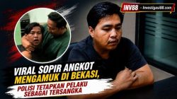 Viral Sopir Angkot Mengamuk di Bekasi, Polisi Tetapkan Pelaku sebagai Tersangka