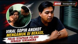 Viral Sopir Angkot Mengamuk di Bekasi, Polisi Tetapkan Pelaku sebagai Tersangka