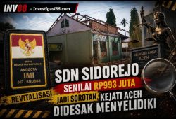 Revitalisasi SDN Sidorejo Senilai Rp993 Juta Jadi Sorotan, Kejati Aceh Didesak Menyelidiki