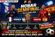 Dukung Sportivitas, Polres Probolinggo Kota Gelar Nobar Semifinal Piala Dunia 2026