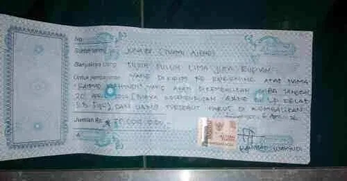 Dokumen Baru Muncul di Kasus Dugaan Penipuan Rp120 Juta, Selip Transfer Diduga Bermasalah