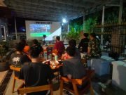 Suasana Meriah Warnai Nobar Final Piala Dunia 2026, Kodim 1008/Tabalong Rangkul Masyarakat