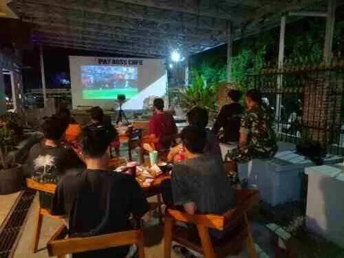Suasana Meriah Warnai Nobar Final Piala Dunia 2026, Kodim 1008/Tabalong Rangkul Masyarakat