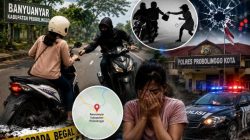 Sadis! Ibu dan Anak Hendak Bekerja Jadi Sasaran Begal di Banyuanyar, Motor Dibawa Kabur