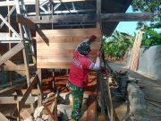 Rumah nyaris roboh milik Syahmidan kini kokoh berkat TMMD Kodim 1002/HST