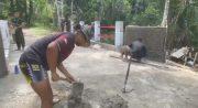 Tahap Finishing Dimulai, Jembatan Armco Desa Bakapas Kian Mendekati Rampung
