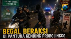 Begal Beraksi di Pantura Gending Probolinggo,, Dua Motor Raib, Polisi Kejar Pelaku
