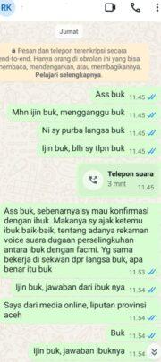 Viral Dugaan Voice Pengakuan Oknum ASN dan P3K di DPRK Langsa, Konfirmasi Belum Diberikan