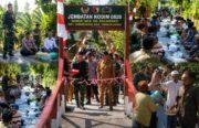 Dandim 0820 Probolinggo Resmikan Jembatan Garuda Merah Putih, Akses Warga Kini Makin Lancar
