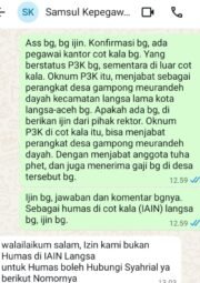 Diduga Saling Lempar Kewenangan, Klarifikasi Dugaan Rangkap Jabatan PPPK IAIN Langsa Jadi Sorotan