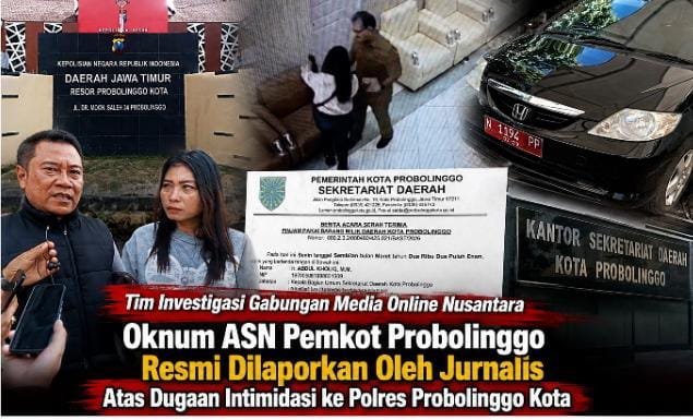 Dugaan Intimidasi Wartawati di DPRD Kota Probolinggo Oleh Oknum ASN Berujung Laporan Polisi