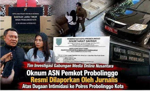 Dugaan Intimidasi Wartawati di DPRD Kota Probolinggo Oleh Oknum ASN Berujung Laporan Polisi