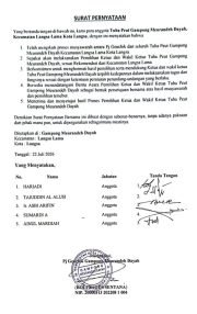 Tokoh Masyarakat Soroti Dugaan Mandeknya Pemilihan Tuha Peut Gampong Meurandeh Dayah