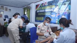 Lanud Sultan Hasanuddin Gelar Khitanan Massal Peringati Hari Bakti ke-79 TNI AU di Takalar