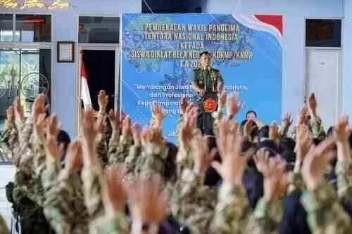 Wapang TNI Bekali Peserta Diklat Bela Negara KDKMP/KNMP, Tanamkan Jiwa Patriot, Nasionalis, dan Profesional