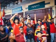 Kodim 1710/Mimika Gelar Nobar Final Piala Dunia 2026 di Tiga Lokasi Bersama Masyarakat