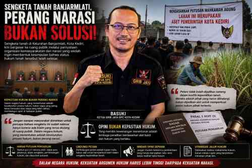 Menguji Klaim Kepastian Hukum Banjarmlati: Fakta Yuridis atau Perang Persepsi?